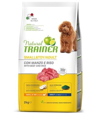 Natural trainer Natural trainer dog adult mini beef / rice