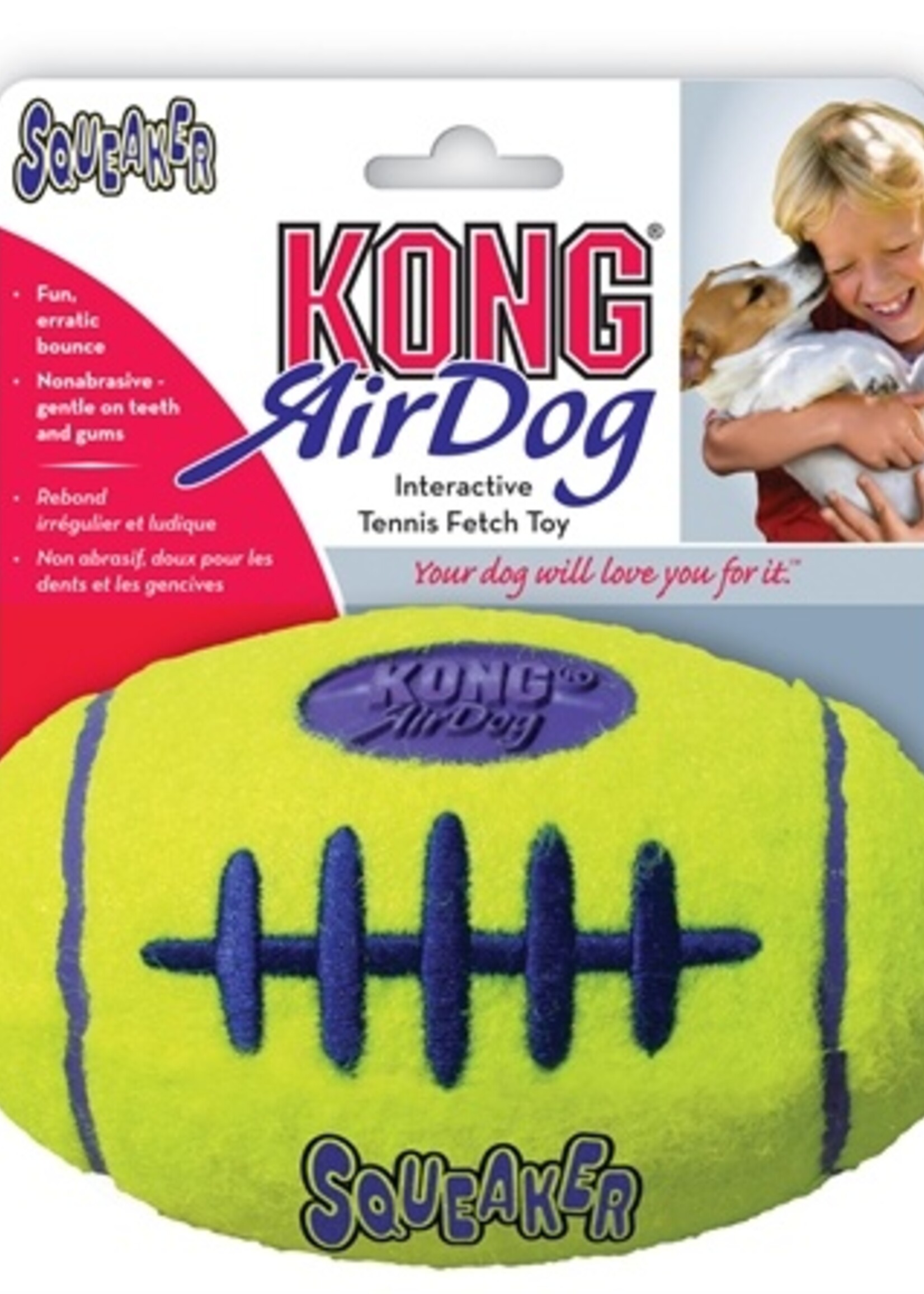 Kong Kong airdog football geel