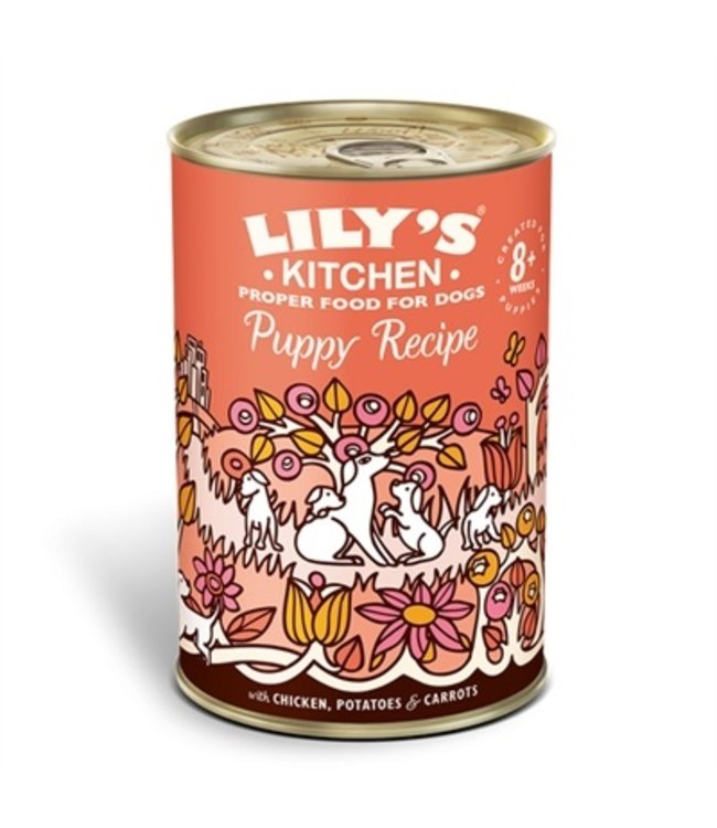 Lily's kitchen dog puppy recipe chicken / potatoes / carrots