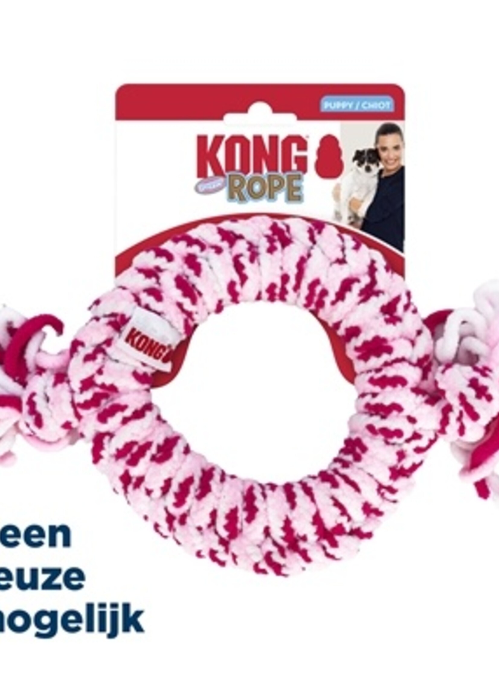 Kong Kong rope ring puppy assorti