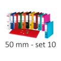 Esselte Esselte Ordner Basic Kunststof 50 mm A4 assorti 10 kleuren