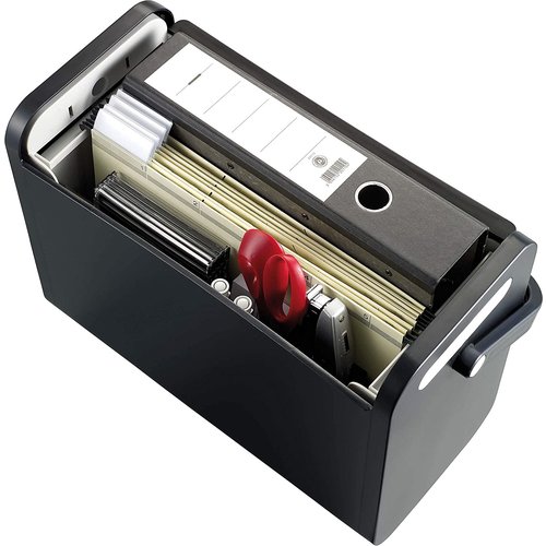 Helit Helit Box Mobile pour Dossiers Suspendus A4 noir - H6110195