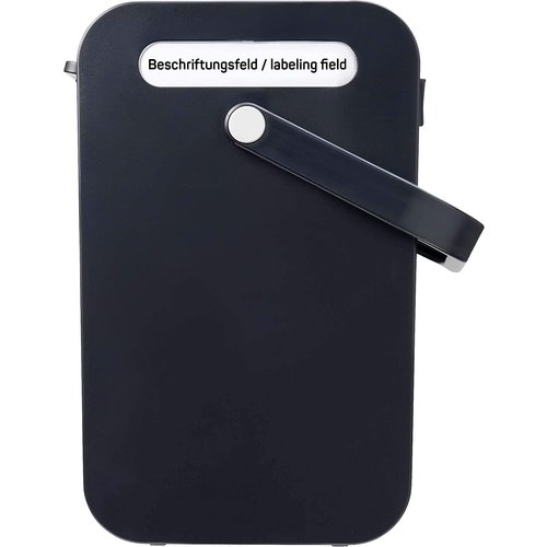 Helit Helit Mobielbox voor A4 hangmappen zwart - H6110195