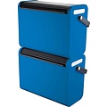 Helit Helit Box Mobile pour Dossiers Suspendus A4 bleu - H6110193