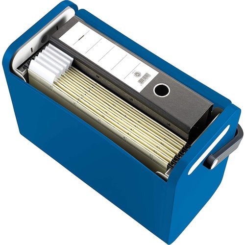 Helit Helit Box Mobile pour Dossiers Suspendus A4 bleu - H6110193