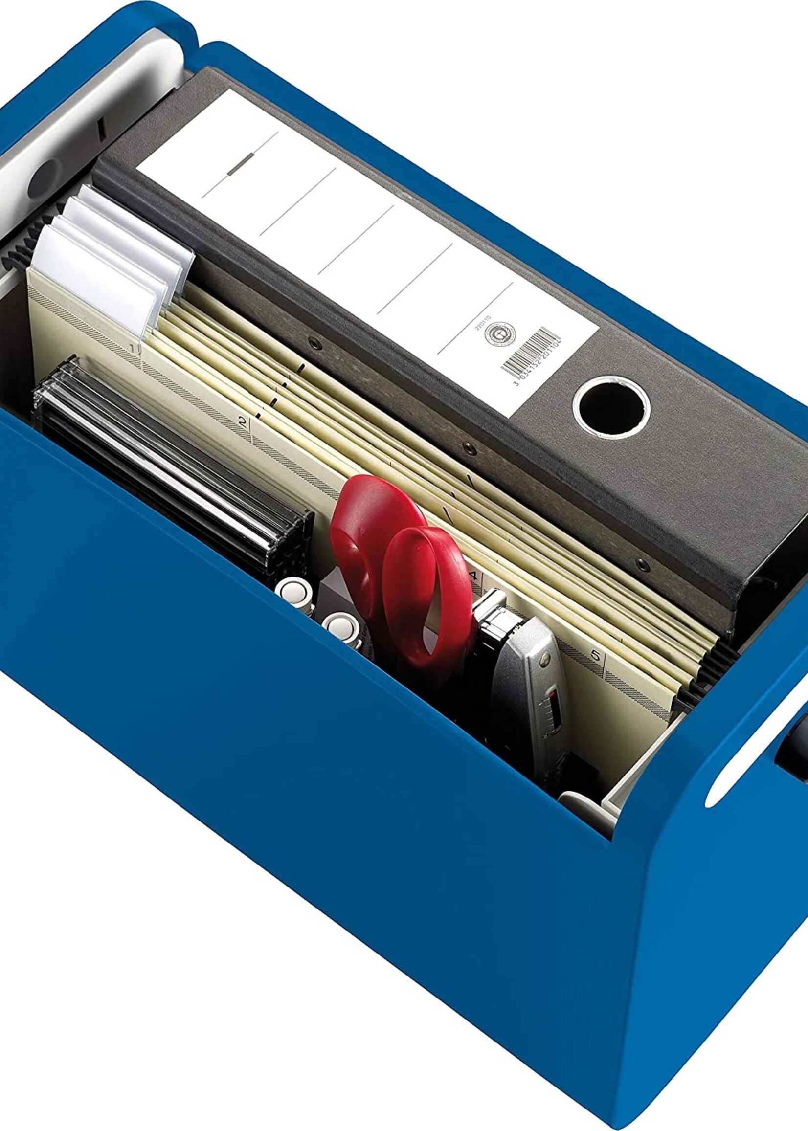 Helit Helit Box Mobile pour Dossiers Suspendus A4 bleu - H6110193