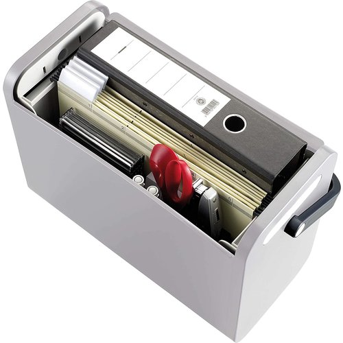 Helit Helit Box Mobile pour Dossiers Suspendus A4 gris claire - H6110198