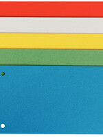 Leitz Scheidingsstrook Leitz recht 240x105mm 190gr 25 st - assorti