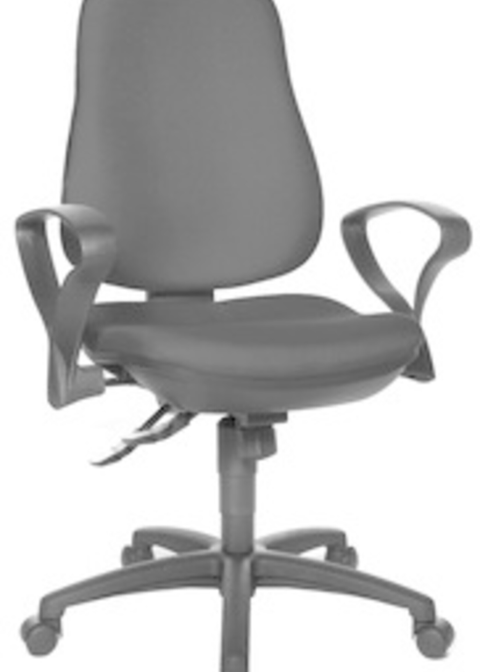 Topstar Chaise de bureau Topstar Support SY antracite - sans accoudoirs -8550G22