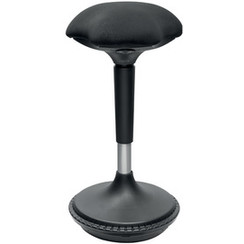 Tabouret ergonomique Logilink hauteur réglable noir