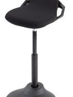 Alba Tabouret ergonomique Alba Flexy noir
