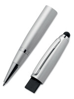 Logilink Stylo twist ball avec clé USB avec logo 1GB