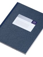 Atlanta Registre in-quarto large Atlanta ligné 160 pages bleu