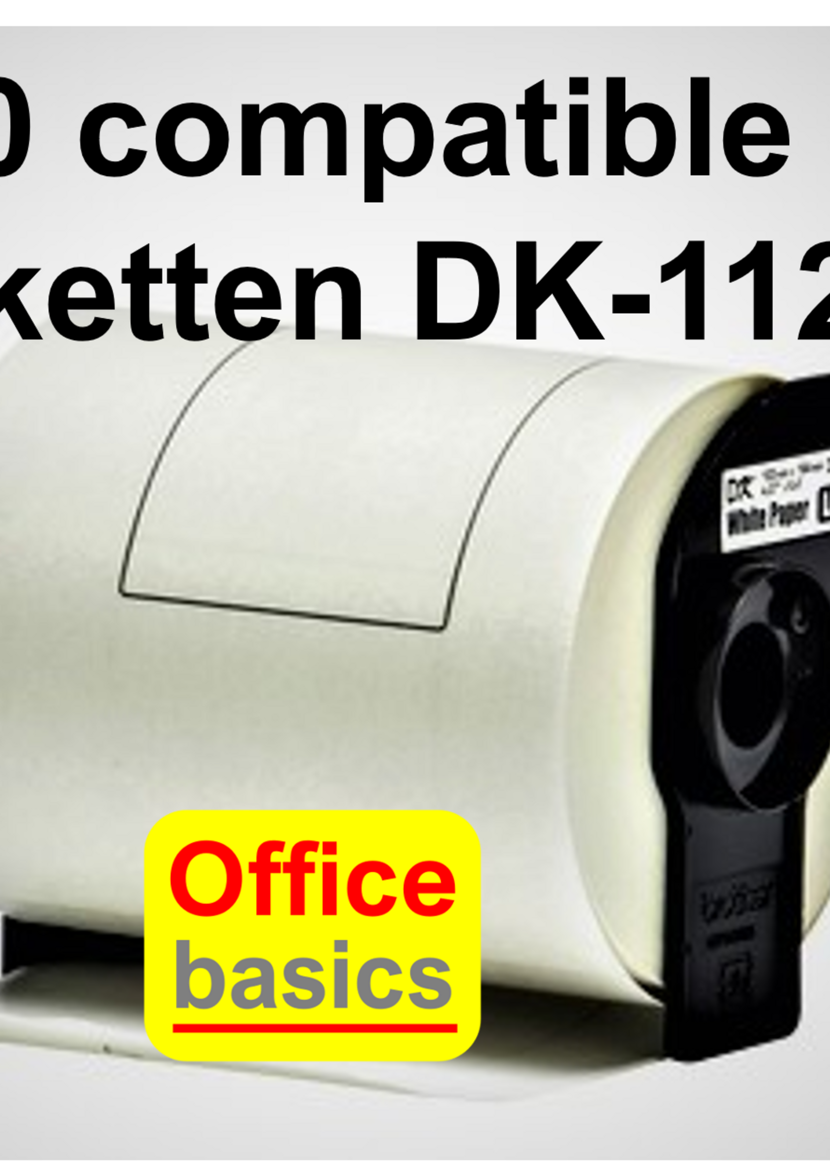 Budget Etiquette Brother DK-11247  compatible 103 mm x 164 mm blanc - 180pcs
