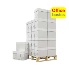 Papier a copier Office Basics, A4 blanc - par pallet