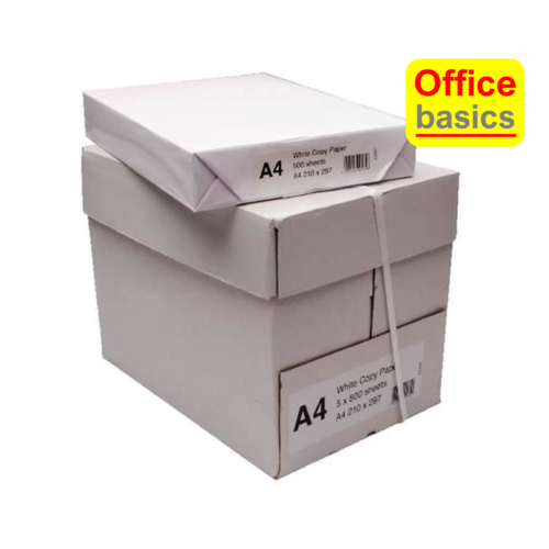 Office Basics Office Basics kopieerpapier 1 doos A4 wit (5 pakken a 500 vel)