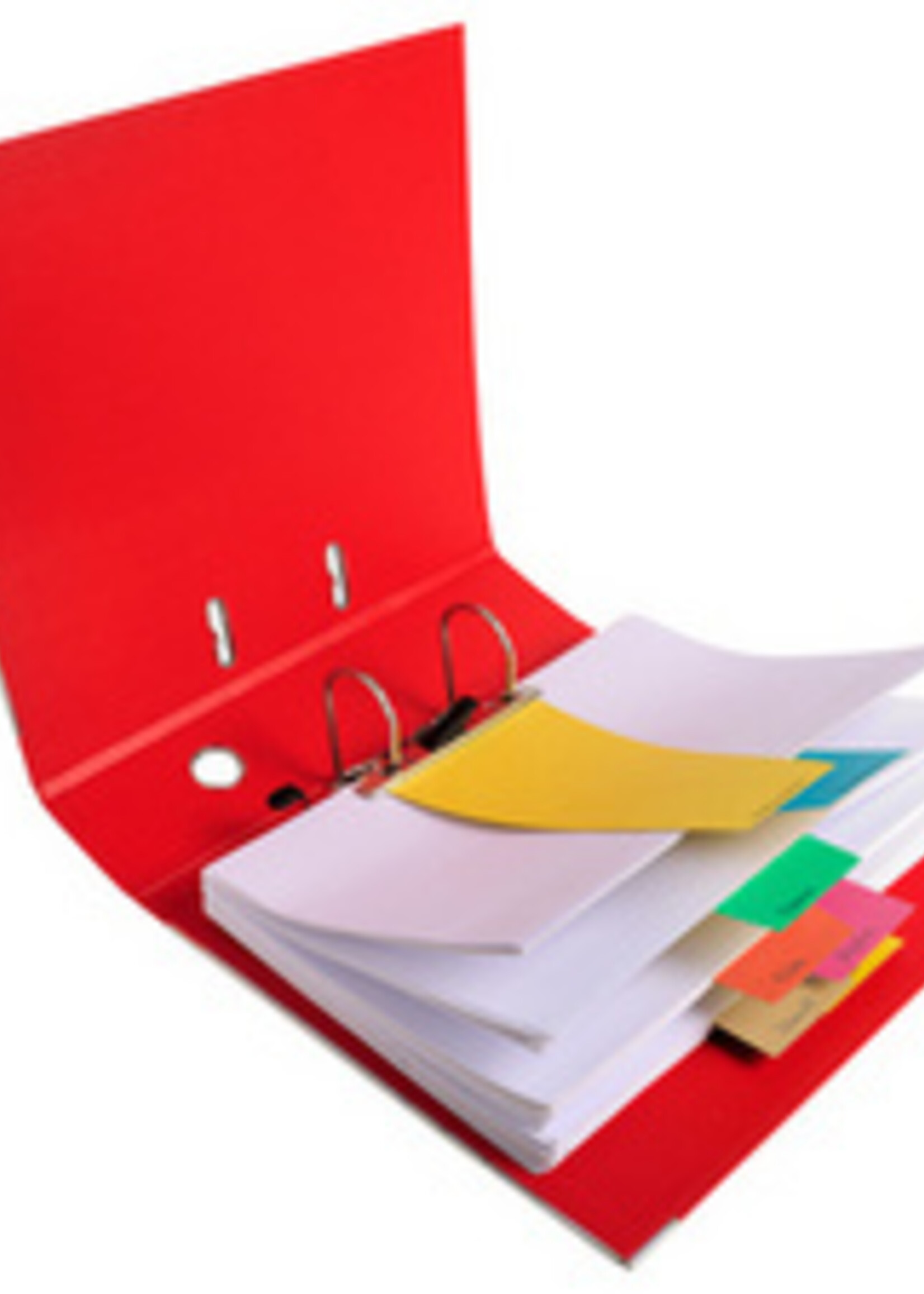 Office Basics Scheidingsstrook Office Basics trapezium  gekleurd 100st