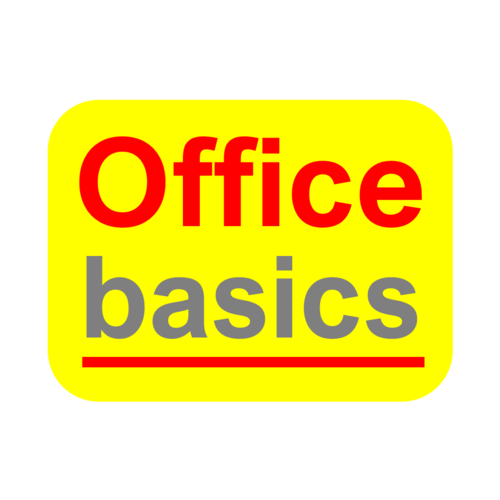 Office Basics Scheidingsstrook Office Basics trapezium  gekleurd 100st