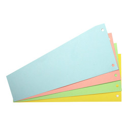 Bande de séparation Office Basics trapézoïdales coloré 100 pcs
