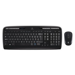 Toetsenbord Logitech MK330 Qwerty +muis zwart