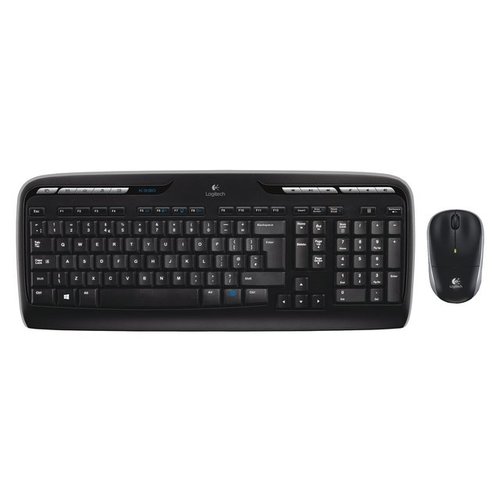 Logitech Clavier + souris Logitech MK330 qwerty noir - LOG-920-003989