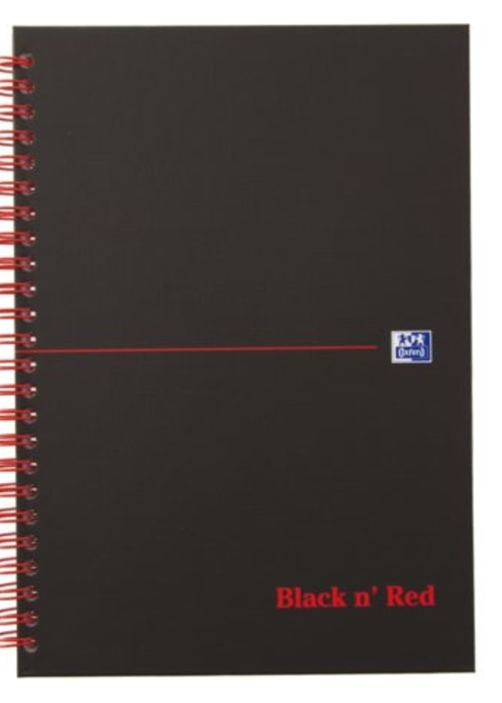 Oxford Cahier Oxford Black n’ Red A5 ligné 70fls ligné assorti - 400047651