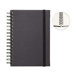 Carnet de notes Quantore A5 spirale noir