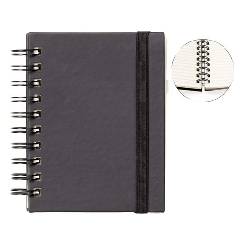 Quantore Carnet de notes Quantore A6 spirale noir - 011454