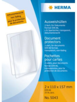 Herma Pochettes pour cartes HERMA 5043 Transparent 157 x 110mm
