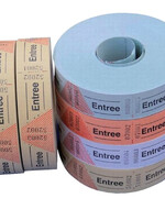 Combicraft Entreebewijs Combicraft nummering 1-1000 blauw