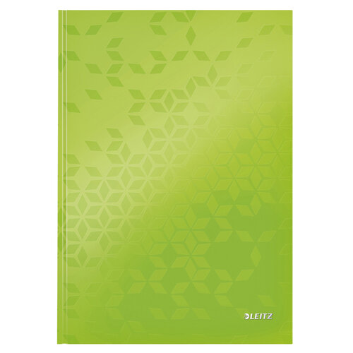 Leitz Cahier de notes Leitz WOW A4 ligné 160 pages 90g vert