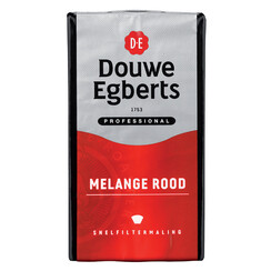 Café moulu pour filtre Douwe Egberts mélange Rouge 500g