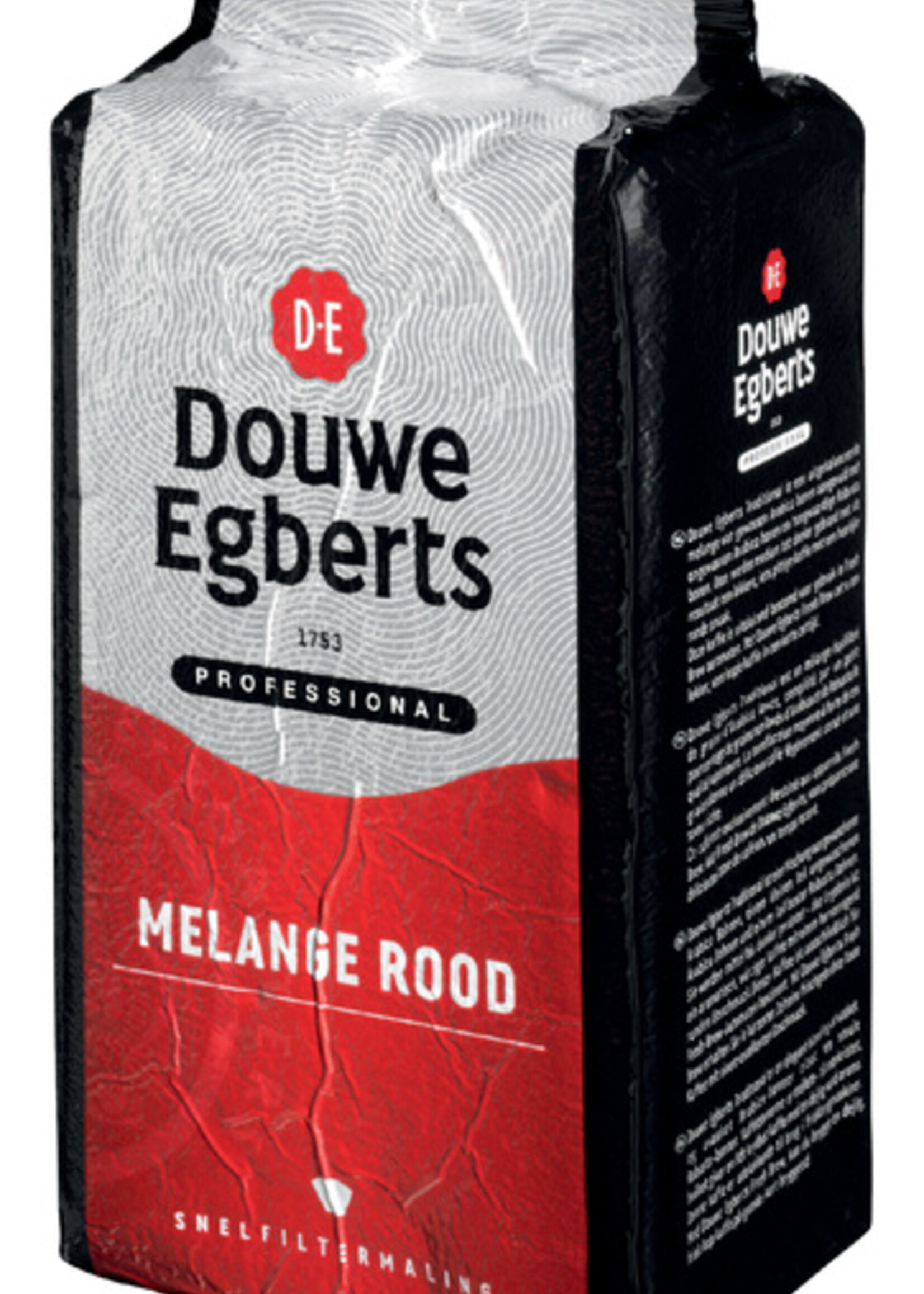 Douwe Egberts Koffie Douwe Egberts snelfiltermaling Melange Rood 1kg