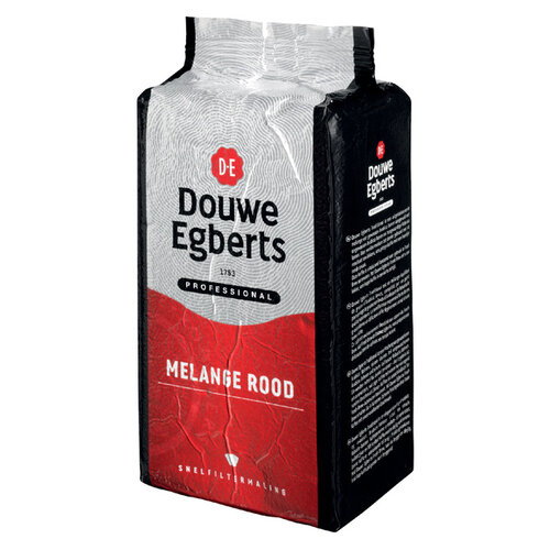 Douwe Egberts Koffie Douwe Egberts snelfiltermaling Melange Rood 1kg