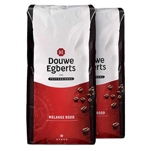 Douwe Egberts Koffie Douwe Egberts bonen Melange Rood 3kg