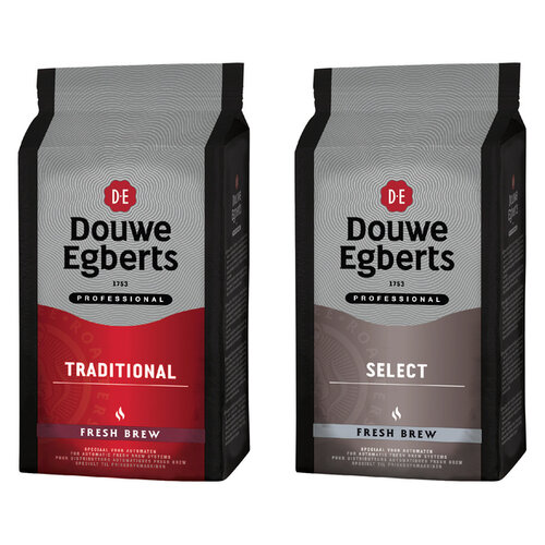 Douwe Egberts Koffie Douwe Egberts Fresh Brew voor automaten 1kg