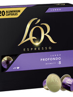 L'or Koffiecups L'Or espresso Lungo Profondo 20st