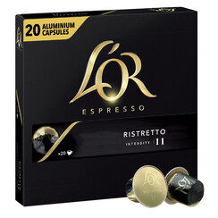 Koffiecups L'Or espresso Ristretto 20st