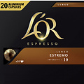 L'or Café L'Or espresso Lungo Estremo 20 capsules