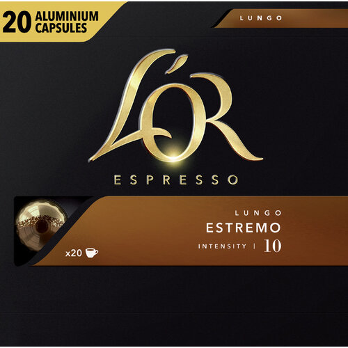 L'or Koffiecups L'Or espresso Lungo Estremo 20st