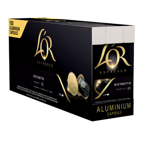 L'or Koffiecups L'Or espresso Ristretto 100st