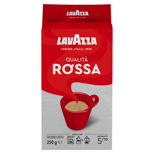 Lavazza Koffie Lavazza gemalen Qualita Rossa 250gr