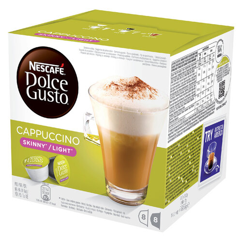 Dolce Gusto Koffie Dolce Gusto Cappuccino Light 16 cups voor 8 kopjes
