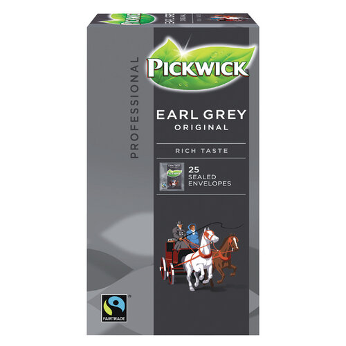 Pickwick Thee Pickwick Fair Trade earl grey 25x2gr