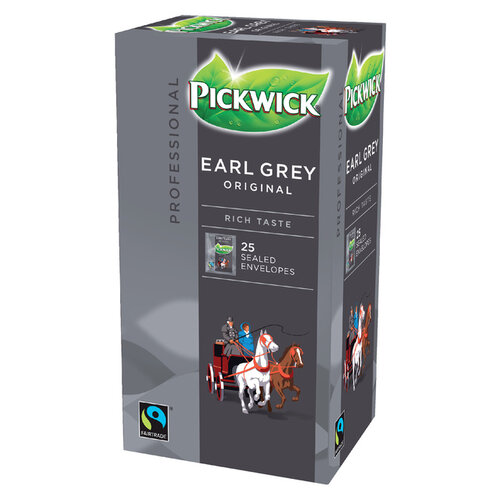 Pickwick Thee Pickwick Fair Trade earl grey 25x2gr