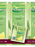 Pickwick Thee Pickwick Fair Trade green lemon 25x1.5gr