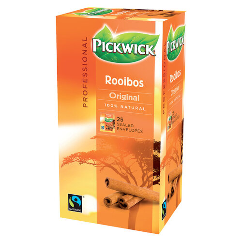 Pickwick Thee Pickwick Fair Trade rooibos 25x1.5gr