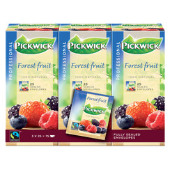 Thé Pickwick Fair Trade fruits des bois 25x 1,5g