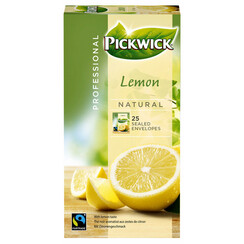 Thé Pickwick Fair Trade citron 25x 1,5g