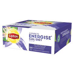 Thee Lipton Energise Earl Grey 100stuks